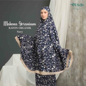 mukena geranium navy